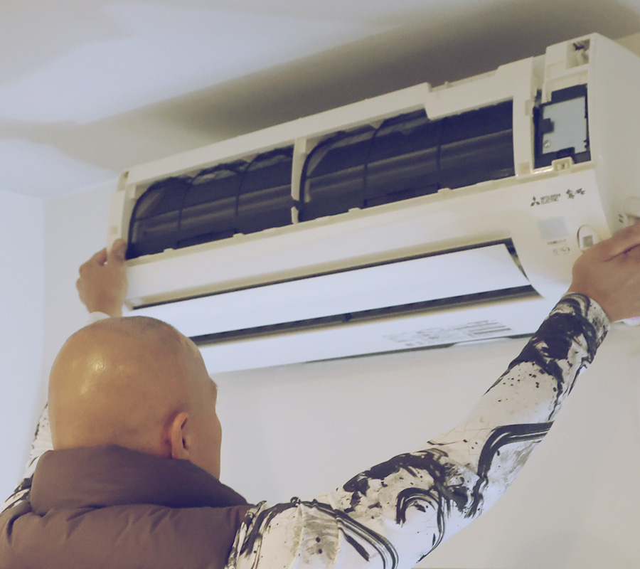 エアコン基本取り付け